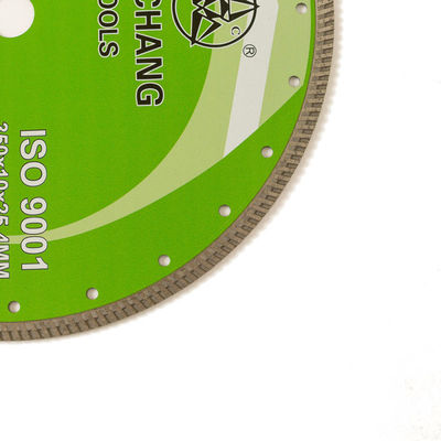 Prensa fría 350m m Turbo Diamond Blade 14 en el diámetro interior de 25.4m m de alta calidad para las tejas del mármol del granito
