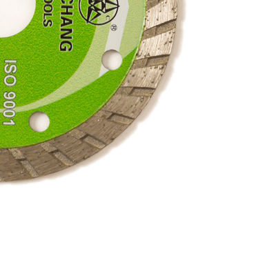 105m m 4&quot; diámetro interior grueso de la porcelana 20m m de Turbo Diamond Blade For 20m m