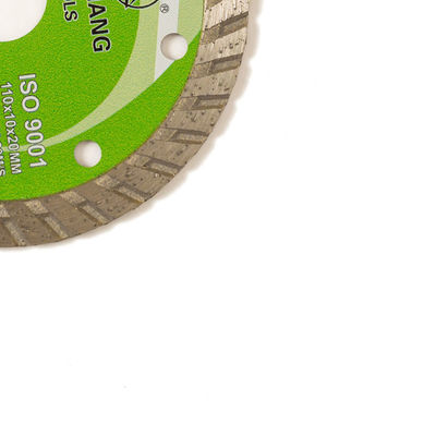 Prensa fría 4.3inch ‘110×1.2/1.8×10×20m m Turbo Diamond Blade For General Purpose, de cerámica, de mármol y concreto