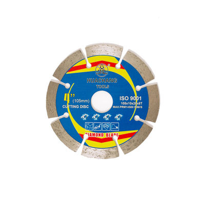 4,5 fines generales de alta calidad, piedra y hormigón de Diamond Blade Hot Press For del hormigón de la pulgada 105×1.2/1.8×10×20×8T