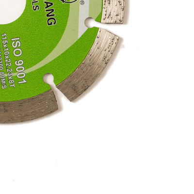 Prensa fría 4.5inch ‘Diamond Blade For General Purpose dividido en segmentos 115×1.2/1.8×10×22.23×8T, piedra con larga vida