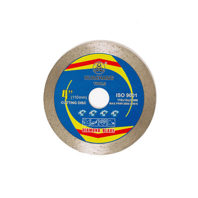 prensa caliente Diamond Porcelain Saw Blade 20m m del diámetro interior fino estupendo de 4.3inch 110m m