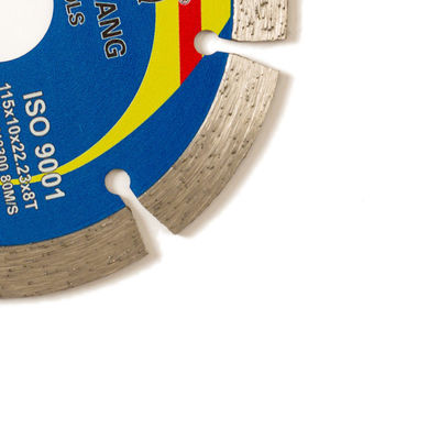 Rueda que corta concreta de alta calidad de 4.5inch 115×10×22.23×8T para la amoladora Diamond Tile Cutting Blade