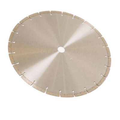 Prensa caliente 350×2.2/3.2×10×25.4×24T sinterizó el diamante dividido en segmentos para la cuchilla Granito, mármol, hormigón y ladrillo