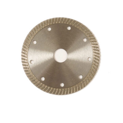 Cuerpo de acero de alta calidad de Diamond Blade 65Mn de la porcelana de la prensa caliente 5inch ‘125×1.2/2.0×10×22.23m m con vida que corta larga