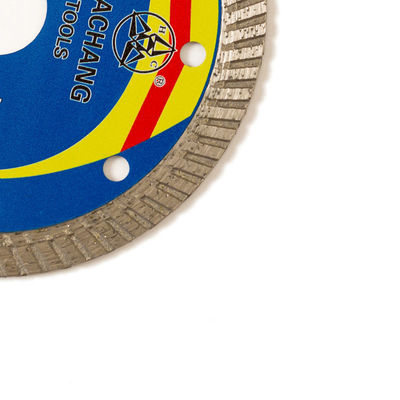 Cuerpo de acero de alta calidad de Diamond Blade 65Mn de la porcelana de la prensa caliente 5inch ‘125×1.2/2.0×10×22.23m m con vida que corta larga