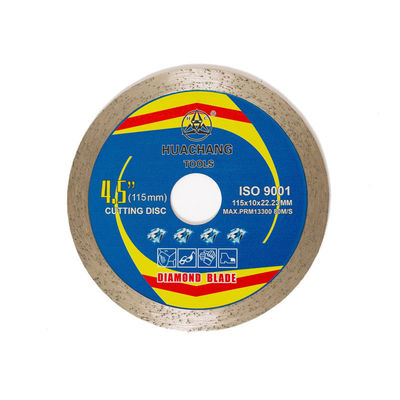 Prensa caliente 4.5inch 115×1.2/1.8×10×22.23m m Diamond Tile Saw Blades For de fines generales, de cerámica, de mármol y concreto