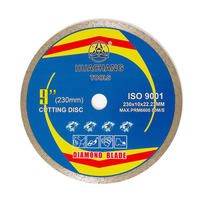 Prensa caliente 9inch 230×1.8/2.6×10×22.23m m Diamond Tile Saw Blades For de fines generales, de cerámica, de mármol y concreto