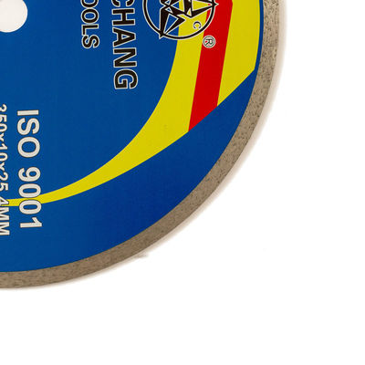 Prensa caliente 14inch 350×2.2/3.2×10×25.4m m Diamond Tile Saw Blades For de fines generales, de cerámica, de mármol y concreto