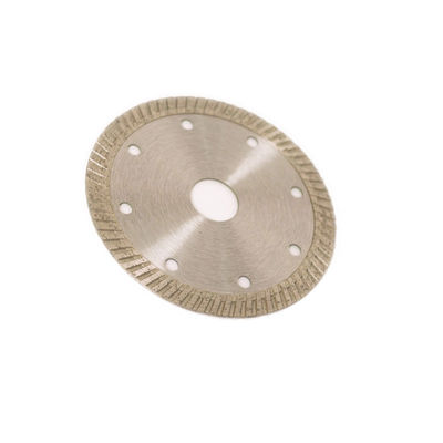 Prensa fría 4.5inch ‘115×1.2/2.0×10×22.23m m Turbo Diamond Blade For General Purpose, de cerámica, de mármol y concreto