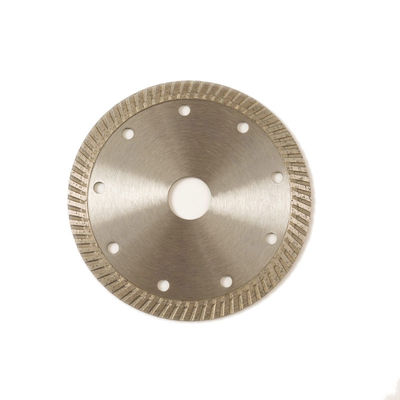 Prensa fría 5inch ‘125×1.2/2.0×10×22.23m m Turbo Diamond Blade For General Purpose, de cerámica, de mármol y concreto