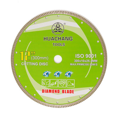 10 pulgada Diamond Cutting Disc del diámetro interior 12 de Turbo Diamond Blade 300m m 250m m 25.4m m de la pulgada