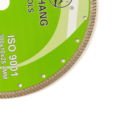 Prensa fría 12inch 300×2.0/3.0×10×25.4m m Turbo Diamond Blade For General Purpose, de cerámica, de mármol y concreto