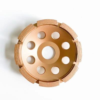 105m m fila de Diamond Cup Grinding Wheel Single de 4 pulgadas para el hormigón