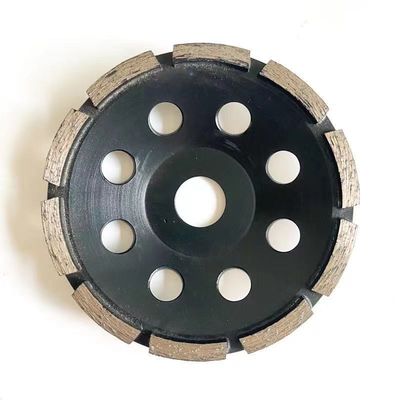 El laser de alto nivel 4.5inch soldó con autógena la sola fila Diamond Cup Wheel For Concrete, piedra, materiales de 115m m de construcción duros