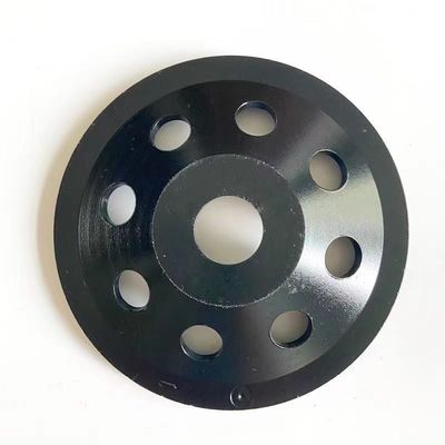 El laser de alto nivel 4.5inch soldó con autógena la sola fila Diamond Cup Wheel For Concrete, piedra, materiales de 115m m de construcción duros