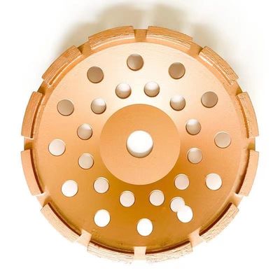 fila seca de fines generales Diamond Cup Wheel For Concrete de 7inch 180m m sola