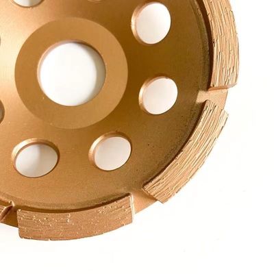 El laser de la fábrica 7inch soldó con autógena la rueda para concreto, piedra, materiales de 180m m Diamond Single Row Grinding Cup de construcción duros