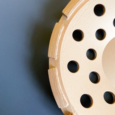 El laser de la fábrica 9inch soldó con autógena la rueda para concreto, piedra, materiales de 230m m Diamond Single Row Grinding Cup de construcción duros