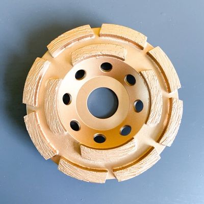105m m 4 herramientas concretas de Diamond Cup Wheel Grinding For Huachang de la fila doble