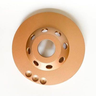 7 adentro. Fila doble Diamond Cup Grinding Wheel de la sola fila 180m m Huachang Diamond Tools