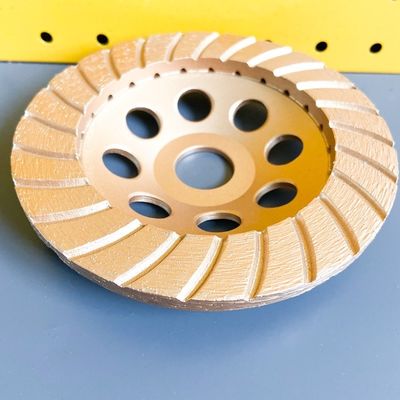 La herramienta 6inch de HuaChang sinterizó la rueda de 150m m Diamond Continuous Turbo Grinding Cup para el hormigón, piedra, materiales de construcción