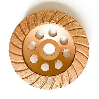 7 adentro. Amoladoras de ángulo de Diamond Turbo Cup Wheel For 180m m