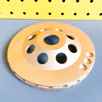 Rueda de alta calidad de 7inch 180×4.5×20×22.23m m Diamond Continuous Turbo Grinding Cup para el hormigón, piedra