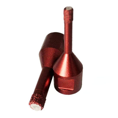 brocas secas del mármol de la cerámica de vidrio de la teja de Ganite de la porcelana de 6×10×60×M14 Diamond Core Drill Bits For con de alta calidad