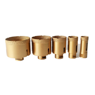 16×10×60×M14 Diamond Core Drill Bits With seco de alta calidad para las brocas del mármol de la cerámica de vidrio de la teja de Ganite de la porcelana