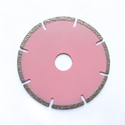 el vacío de alta calidad de 4.5inch 115×1.4/2.2×5×22.23×9T soldó el mármol plástico de cerámica de la piedra de Diamond Grinding Cutting Disc For