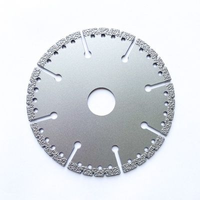 el vacío de 4.5inch 115×1.4/2.4×8×9T×22.23 soldó la calidad de Diamond Grinding Cutting Disc High para el mármol plástico de cerámica de la piedra