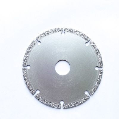 4.5inch de alta calidad 115×1.4/2.4×6×9T×22.23mmVacuum soldó a Diamond Grinding Cutting Disc