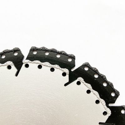 El vacío de alta calidad de 5inch 125×1.4/2.4×8×9T×22.23m m soldó el mármol plástico de cerámica de la piedra de Diamond Grinding Cutting Disc For