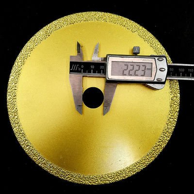 150×1.6/2.4×8×22.23m m Diamond Saw Blade For Cutting soldado vacío emergencia de acero inoxidable del fuego del metal de mármol del arrabio
