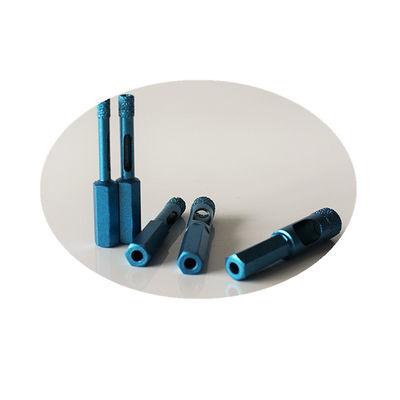 brocas secas del mármol de la porcelana de la teja de 7*65*10m m Diamond Core Drill Bits For Ganite con la larga vida de alta calidad