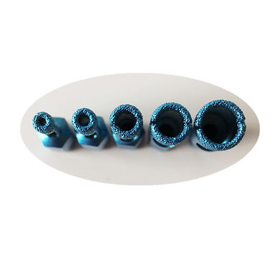 brocas secas del mármol de la porcelana de la teja de 7*65*10m m Diamond Core Drill Bits For Ganite con la larga vida de alta calidad