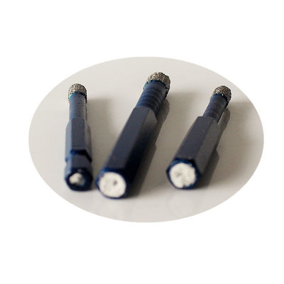 10x65x10m m Diamond Core Drill Bit Dry para el mármol de cerámica de la porcelana de la teja del granito