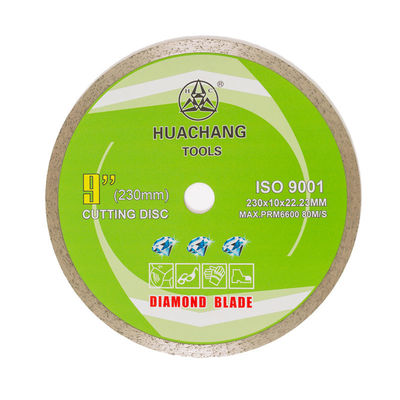 9inch Rim Porcelain Blade continuo 230m m Ridgid Diamond Blade continuo 22.23m m