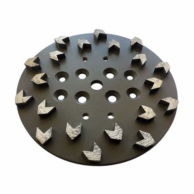 el laser de 230m m soldó con autógena a Diamond Grinding Cup Wheel For dividido en segmentos concreto, de piedra, material de construcción