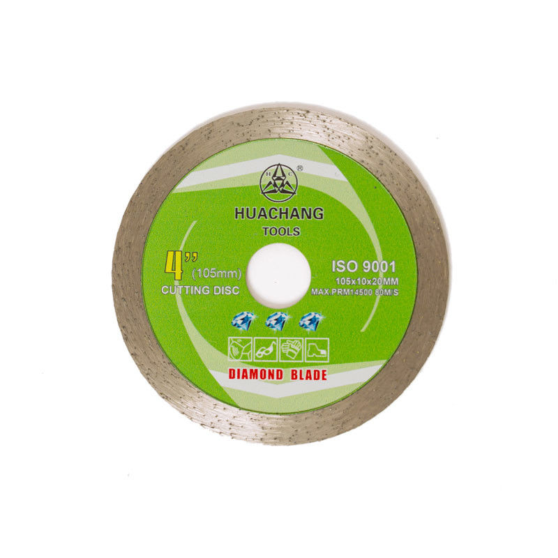 105×1.2×20M M 4 avanzan lentamente a Rim Diamond Blade For Tile Masonry continuo