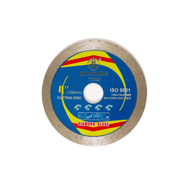 Prensa caliente 4inch 105*1.8/1.2*10*8*20m m Diamond Tile Saw Blades For de fines generales, de cerámica, de mármol y concreto