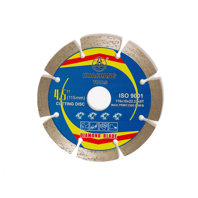 Rueda que corta concreta de alta calidad de 4.5inch 115×10×22.23×8T para la amoladora Diamond Tile Cutting Blade