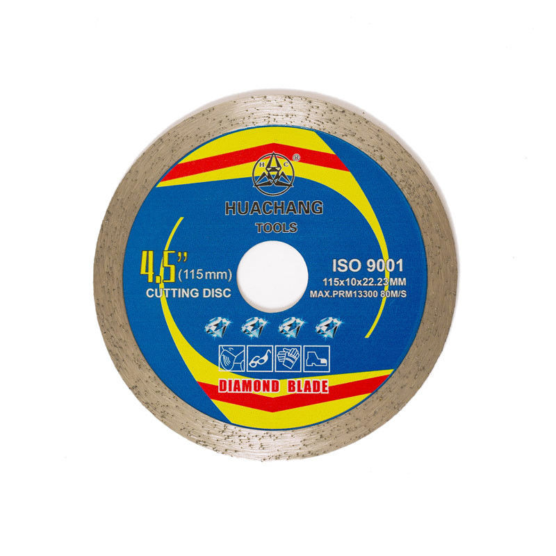 Prensa caliente 4.5inch 115×1.2/1.8×10×22.23m m Diamond Tile Saw Blades For de fines generales, de cerámica, de mármol y concreto