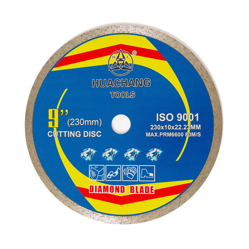 Prensa caliente 9inch 230×1.8/2.6×10×22.23m m Diamond Tile Saw Blades For de fines generales, de cerámica, de mármol y concreto