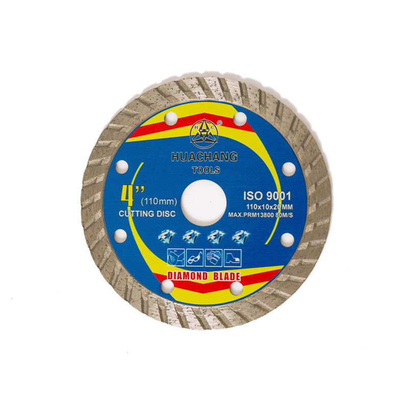 cuerpo de acero fino estupendo de Diamond Saw Blade High Quality 65Mn de la porcelana de 4.3inch 110x20m m