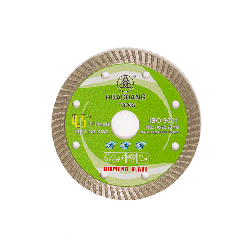Turbo Diamond Blade Cold Press 4.5inch ‘115×1.2/2.0×10×22.23m m de alta calidad para de fines generales, de cerámica, de mármol