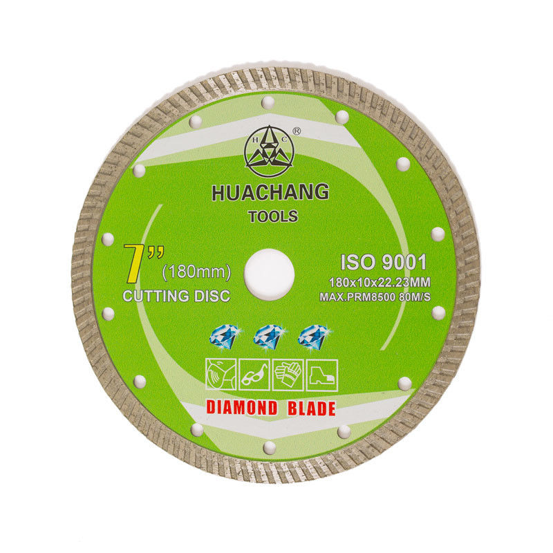 diámetro interior de 180m m Diamond Blade Wet Tile Saw 22.23m m para el granito cuchilla de cortador del mármol de 6 pulgadas