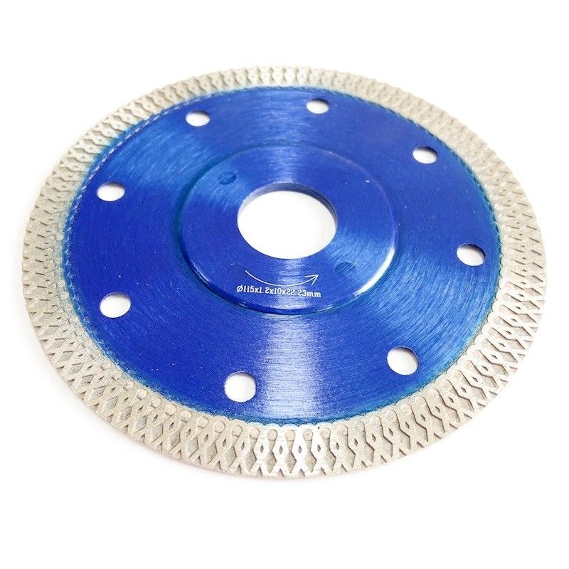 Propósito circular azul caliente de la prensa 5inch 125x0.8/1.2x10x22.23m m Diamond Saw Blade For General de HUACHANG, de cerámica, ladrillo