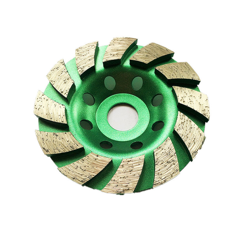 El laser de alta calidad 4inch soldó con autógena la rueda para concreto, piedra, material de 105m m Diamond Segmented Turbo Grinding Cup de construcción